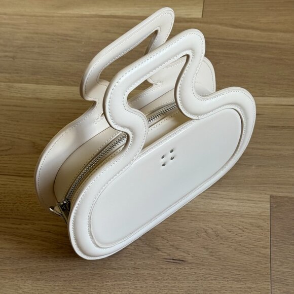 ILYES OUALI - Silhouette Bag in White - Picture 7 of 8